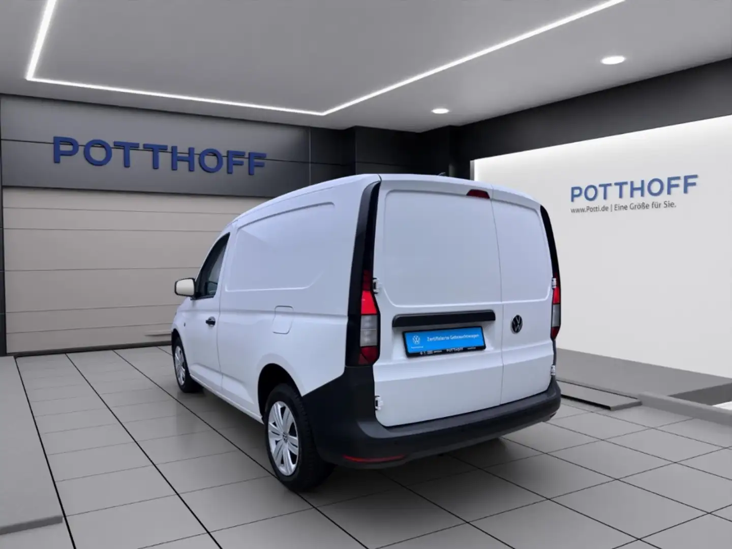 Volkswagen Caddy Cargo 2.0 TDI SITZHZG PDC GRA DAB+ Weiß - 2