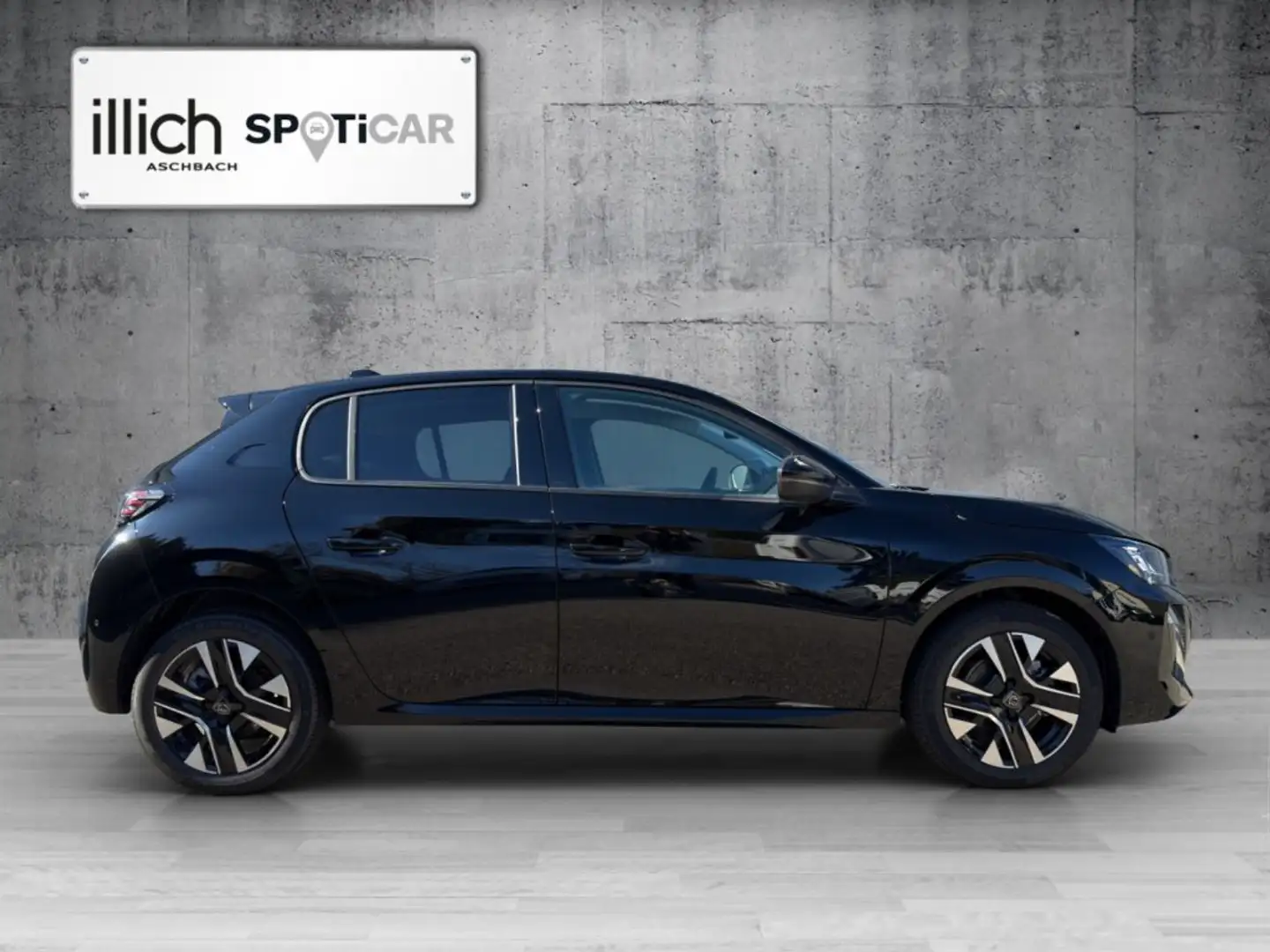 Peugeot 208 ALLURE Benzin 100 6-Gang-Manuell Schwarz - 2