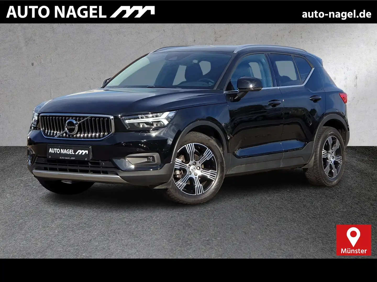 Volvo XC40 XC40 D3 AWD Inscription Navi/Keyless-Start/Autom Schwarz - 1