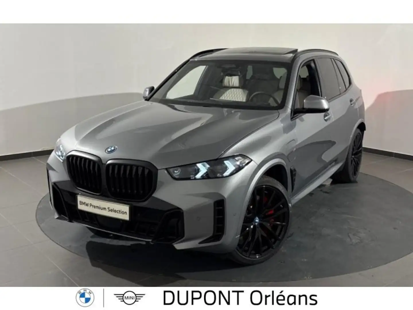 BMW X5 xDrive50e 489ch M Sport Gris - 1