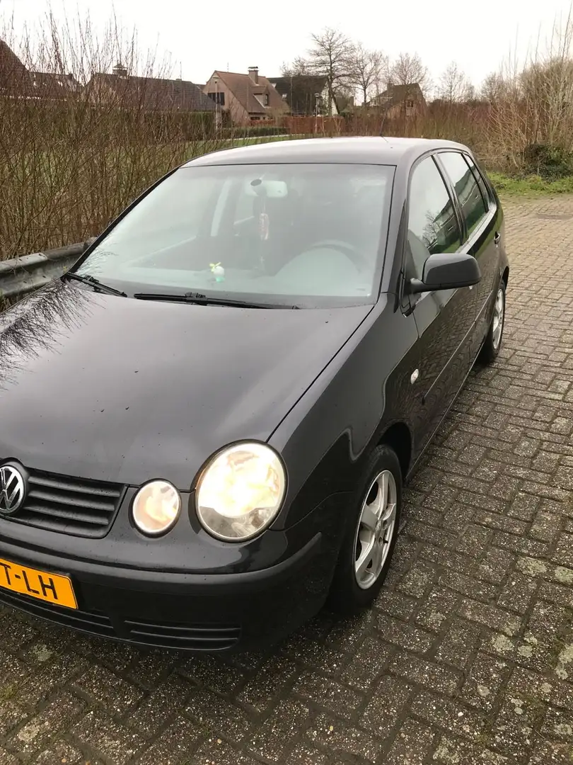 Volkswagen Polo 1.4 Comfortline - nieuwe APK Zwart - 1