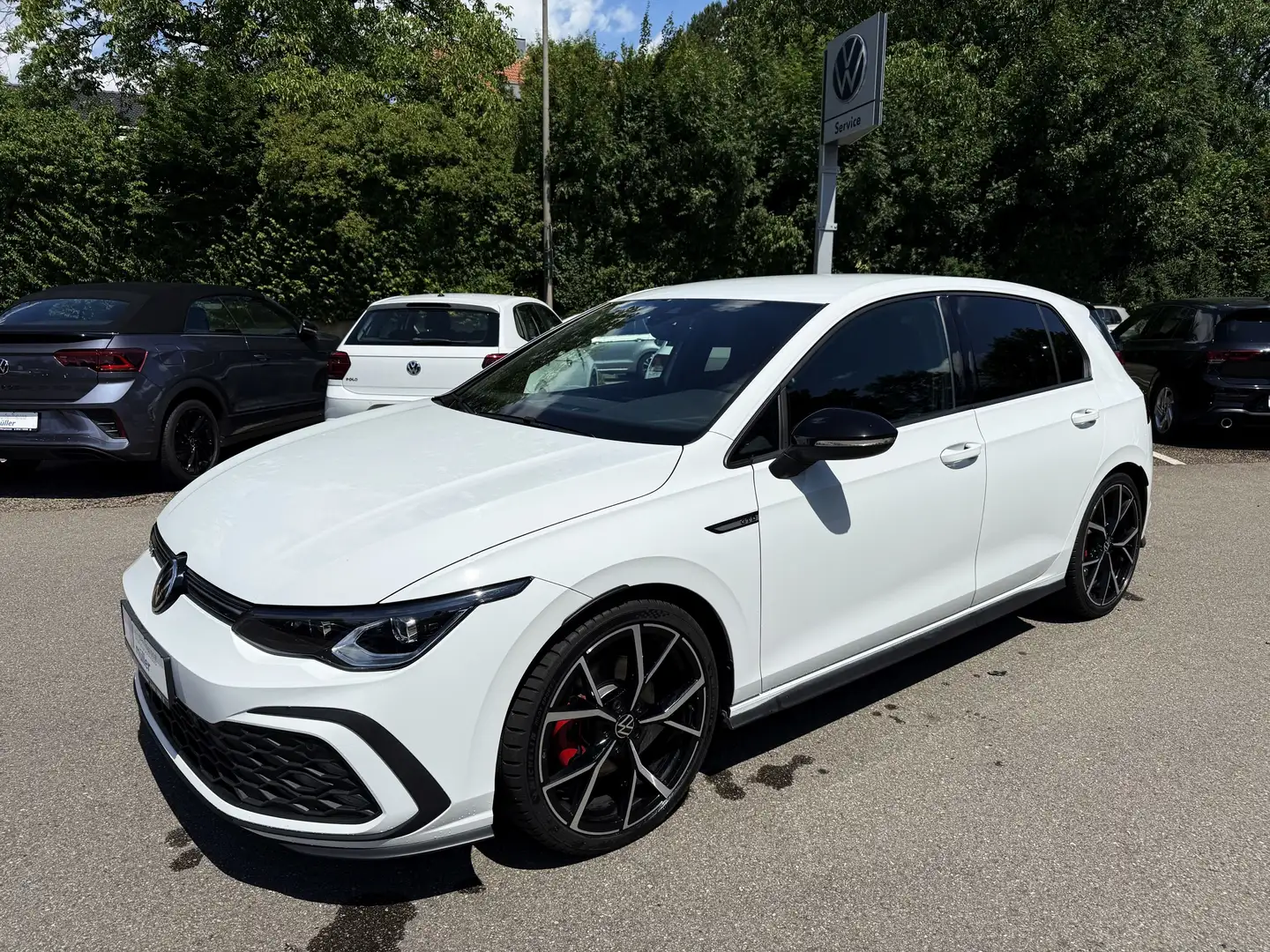 Volkswagen Golf GTD GTD DSG Black Style Matrix-LED Kamera Navi Blanc - 1