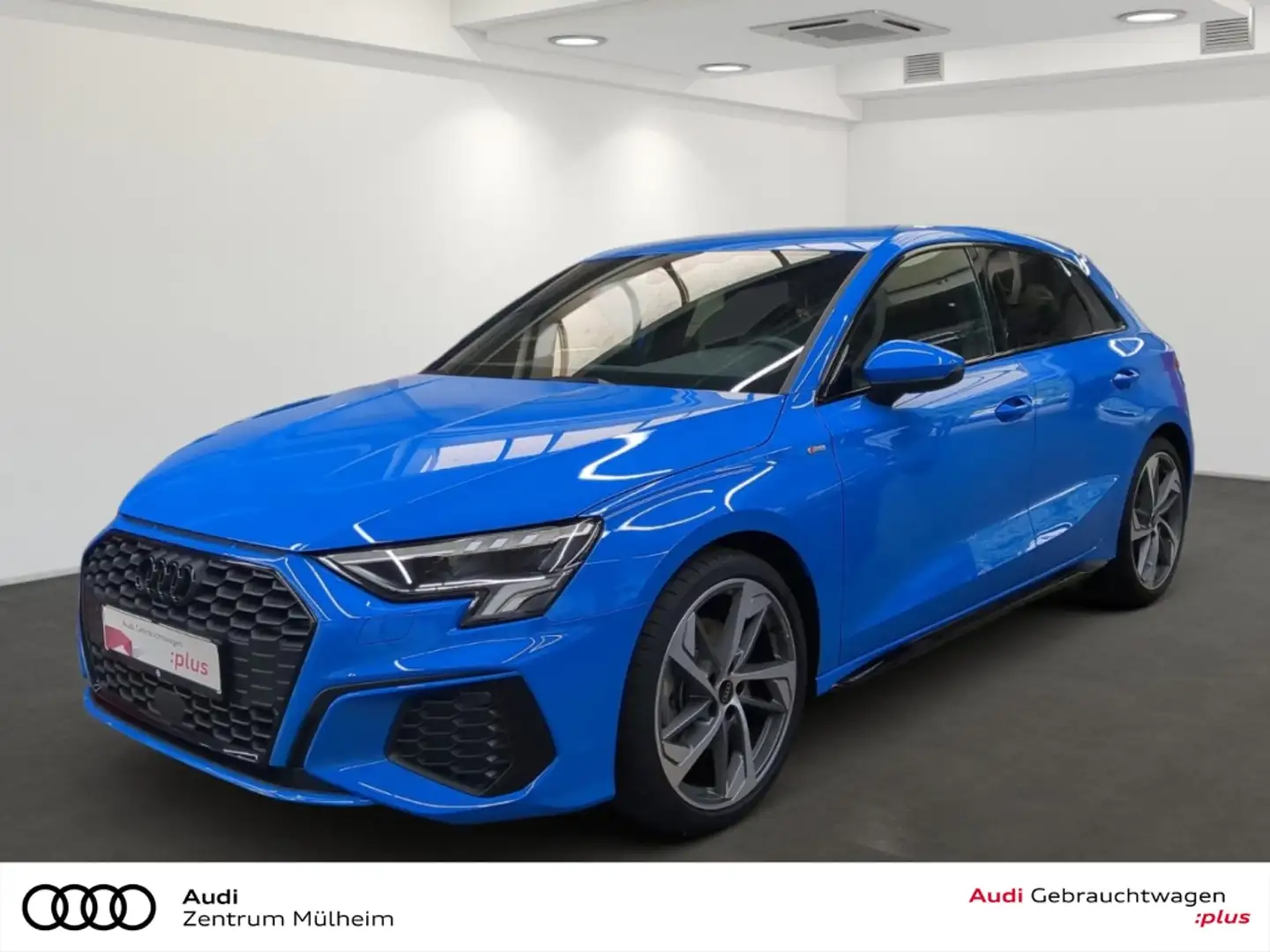 Audi A3 Sportback 35 TFSI S line Navi LED virtual schwarz Azul - 1
