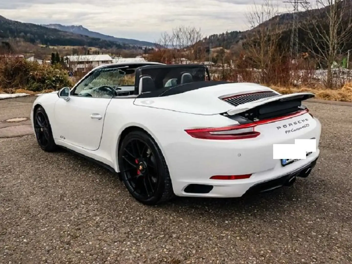 Porsche 911 911 Cabrio 3.0 Carrera 4 GTS auto Bianco - 2