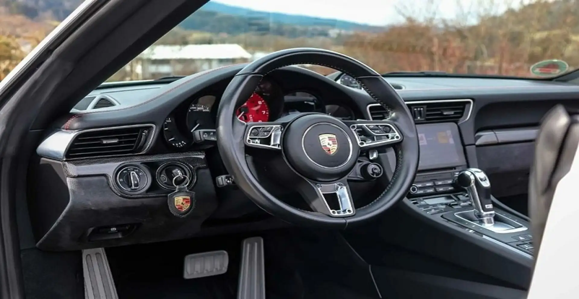 Porsche 911 911 Cabrio 3.0 Carrera 4 GTS auto Bianco - 1