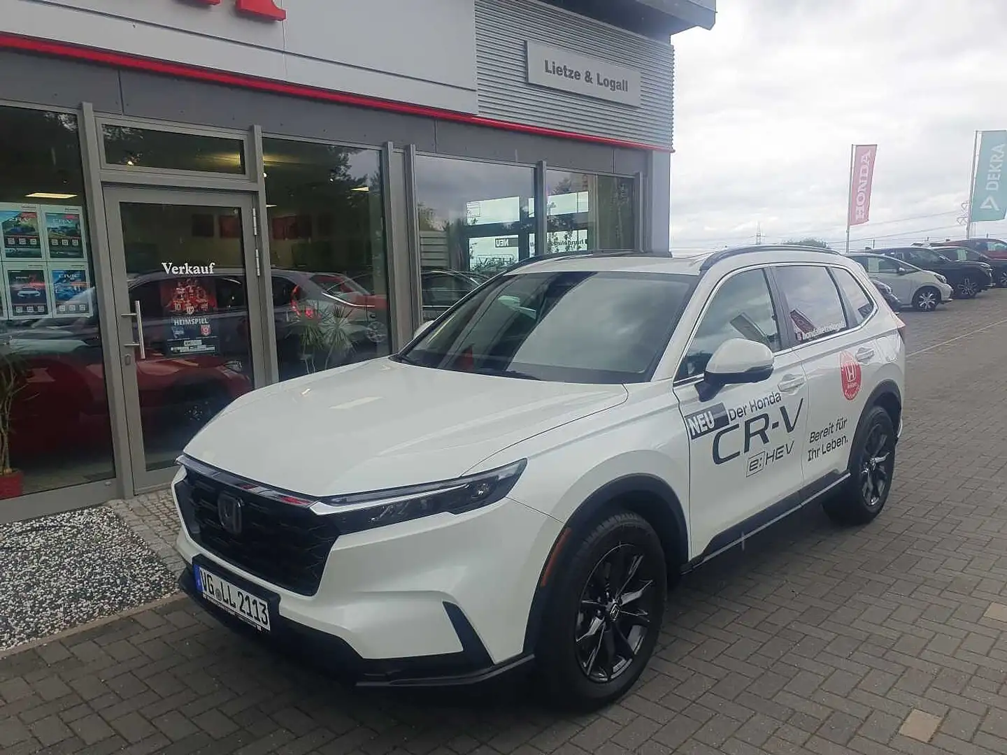 Honda CR-V Hybrid e:HEV 2.0 i-MMD AWD Advance Blanc - 1