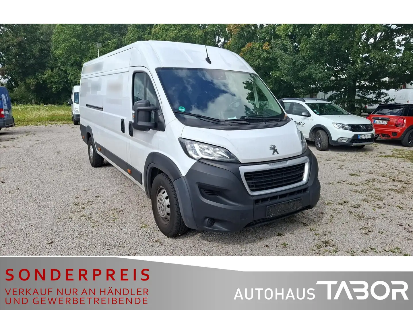 Peugeot Boxer 435 2.2 BlueHDi Pro L4H2 Klimaaut. PDC Blanc - 2