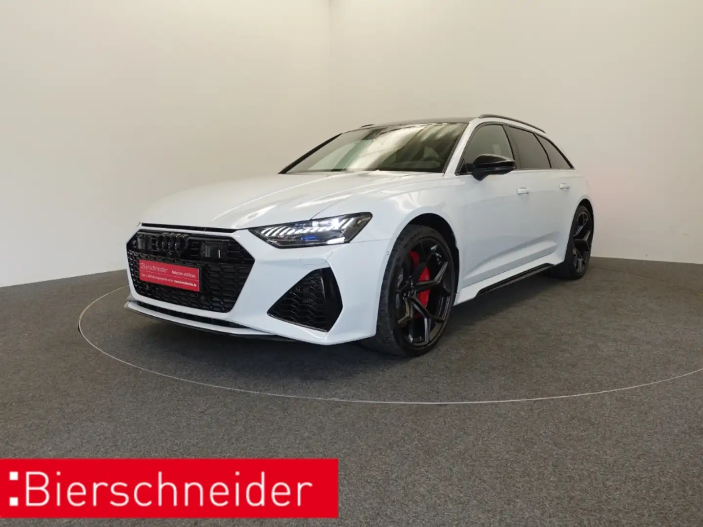 Audi RS6 Avant performance AKTION! PANO AHK B&O HEADUP ASSI Weiß - 1