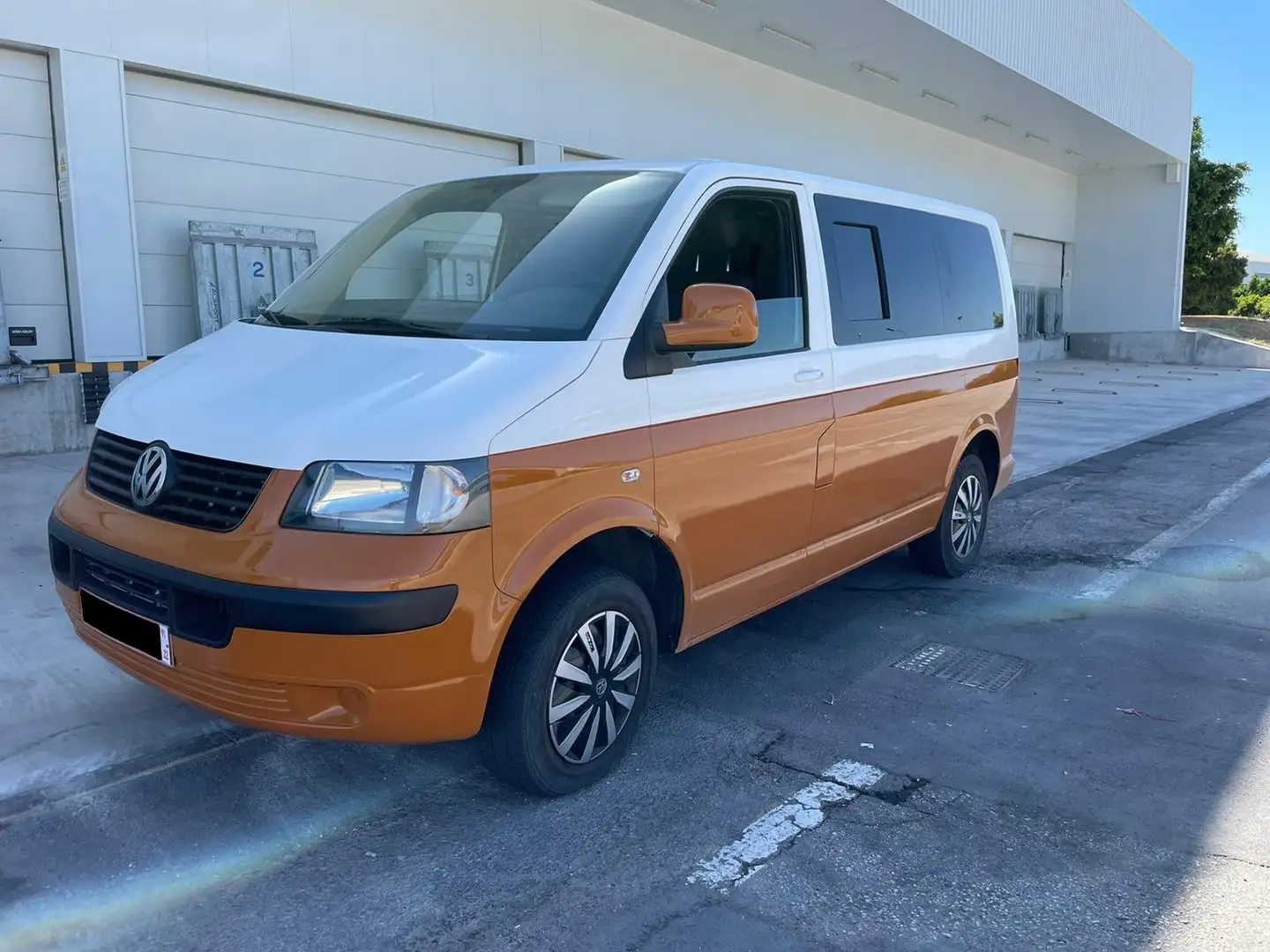 Volkswagen T5 Transporter T5.1 TDI Naranja - 1