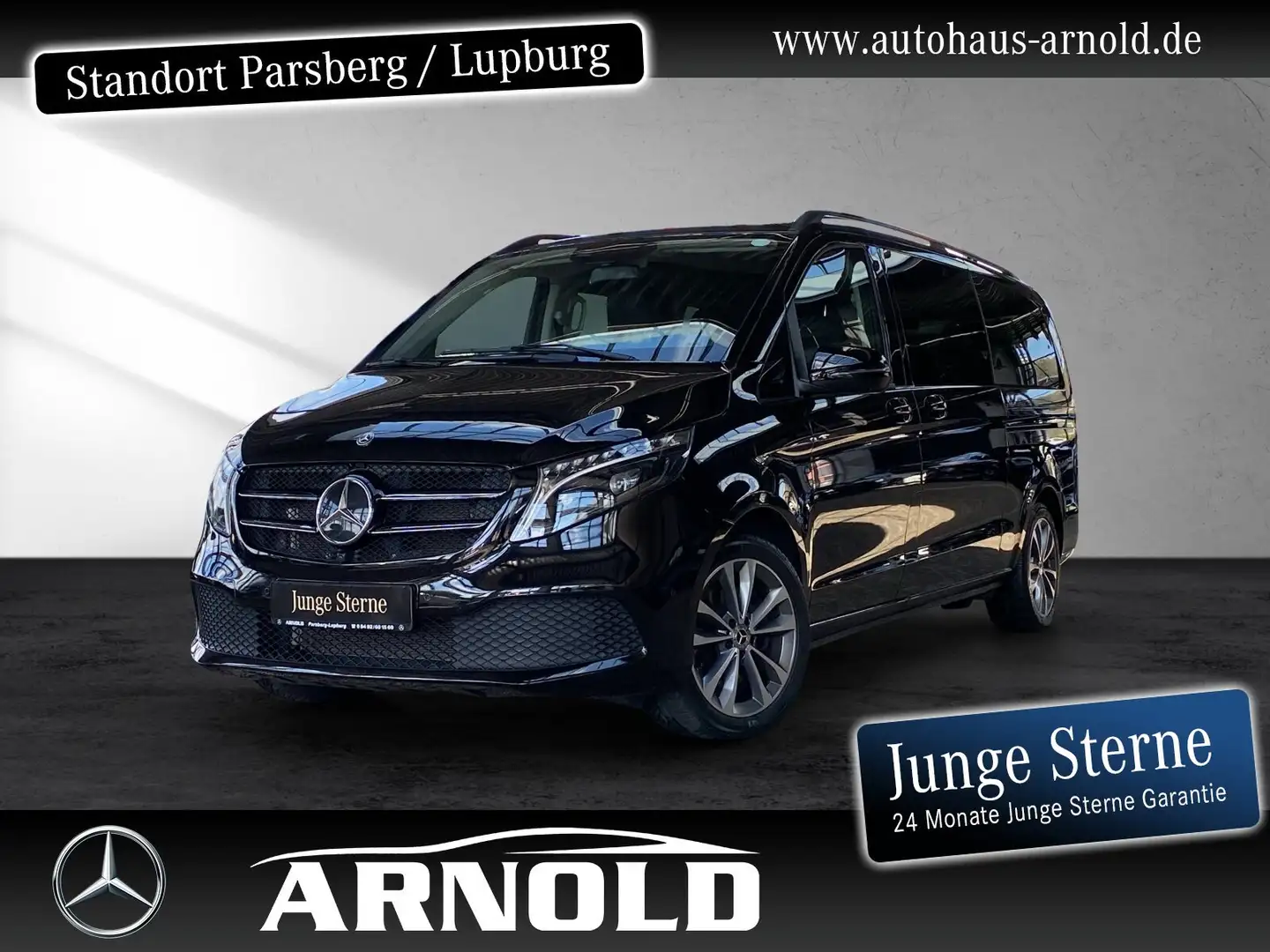Mercedes-Benz V 300 V 300 d AVANTGARDE Extral el-Türe 360° AIRM 8-S. Schwarz - 1