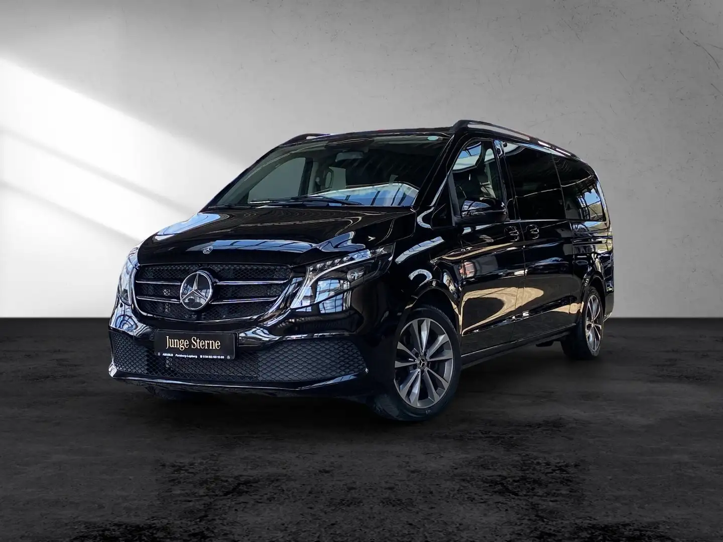 Mercedes-Benz V 300 V 300 d AVANTGARDE Extral el-Türe 360° AIRM 8-S. Schwarz - 2