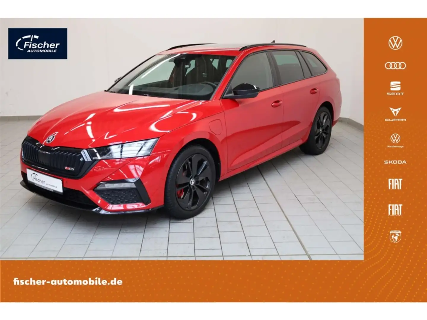 Skoda Octavia Combi 1.4 TSI iV RS First Edition Rot - 1