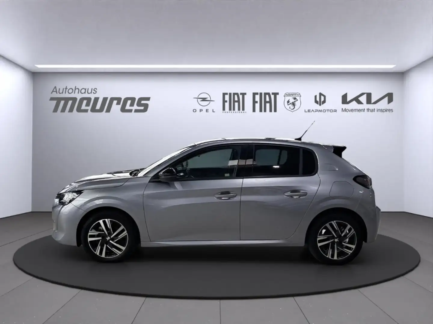 Peugeot 208 PureTech Allure Pack Navi Klimaautom Rückfahrkam. Gris - 2