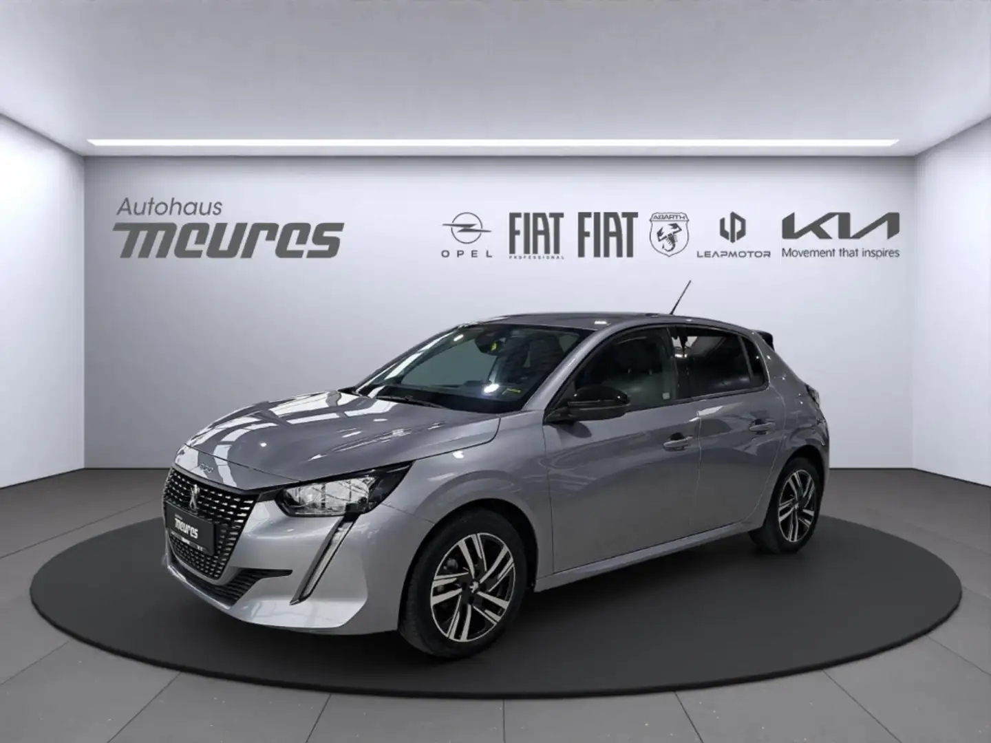 Peugeot 208 PureTech Allure Pack Navi Klimaautom Rückfahrkam. Gris - 1
