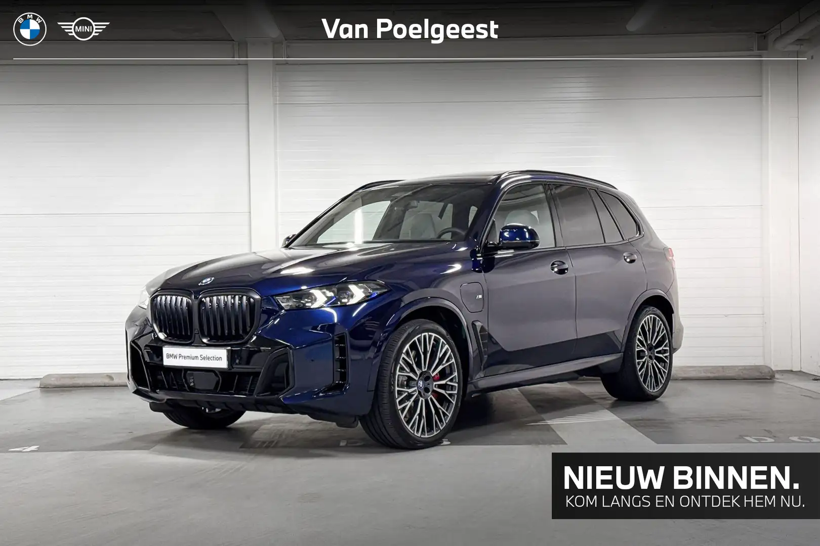 BMW X5 xDrive50e Bleu - 1