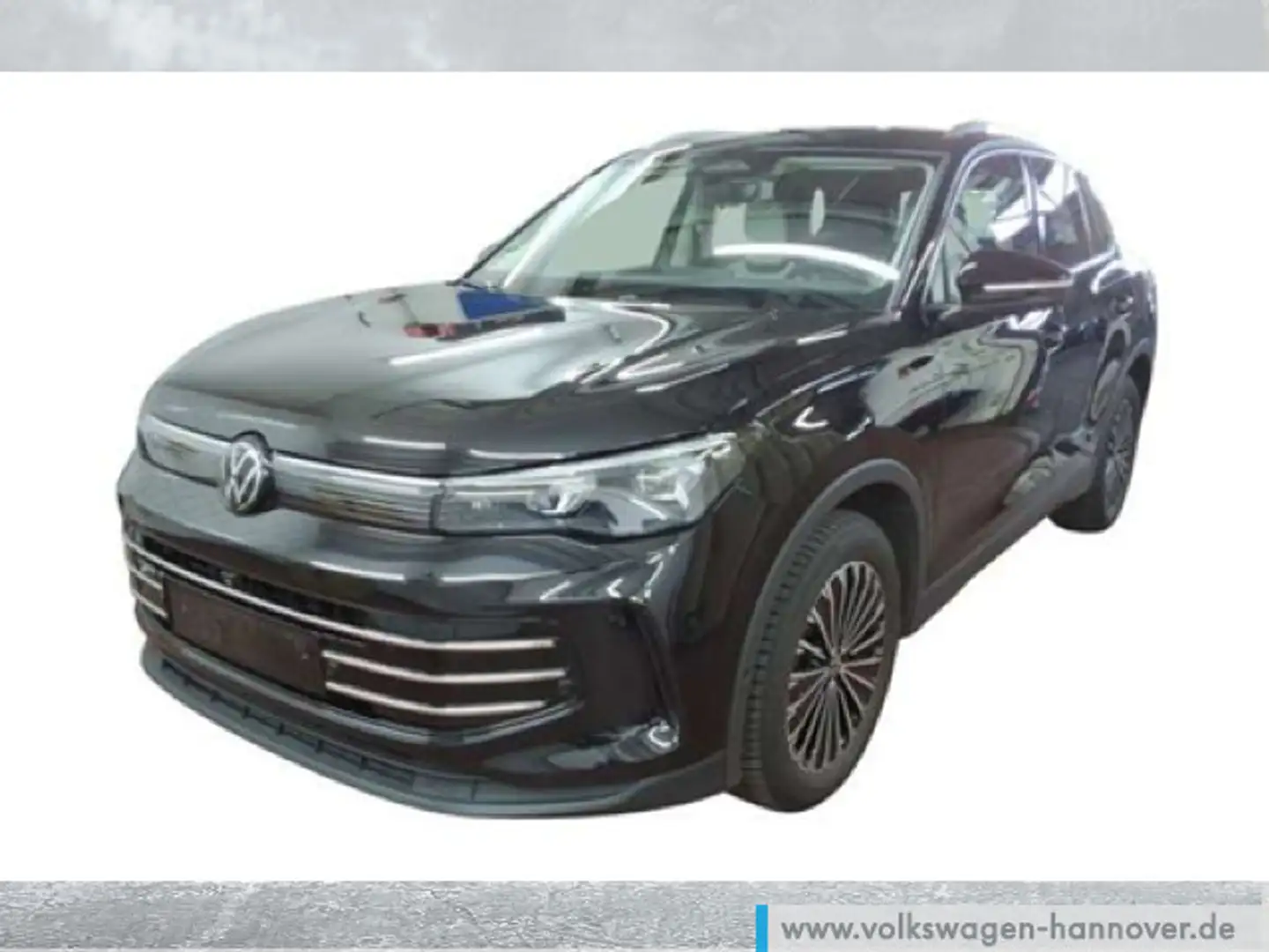 Volkswagen Tiguan 2.0 TDI DSG Elegance Navi AHK LED DigCock Schwarz - 2