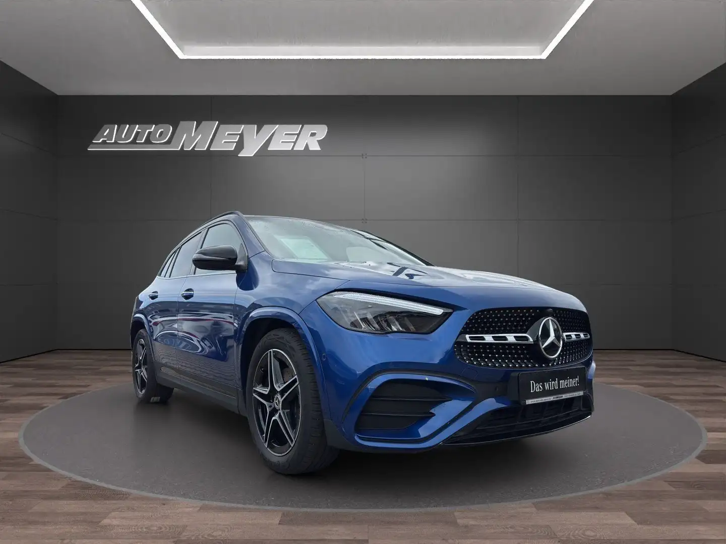 Mercedes-Benz GLA 200 AMG+NIGHT+AHK+PANO+KAMERA+AMBI+LED+WI-PA Azul - 2