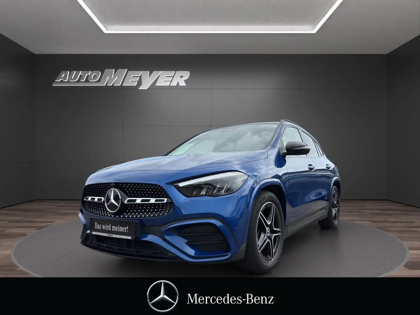Mercedes-Benz GLA 200 AMG+NIGHT+AHK+PANO+KAMERA+AMBI+LED+WI-PA Azul - 1