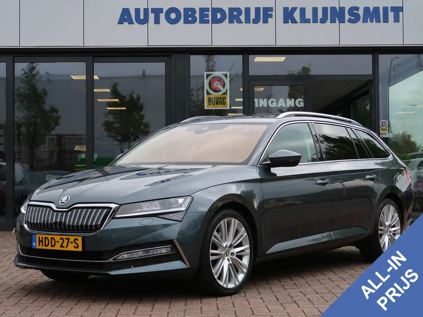Skoda Superb Combi 1.4 TSI iV Business Edition Plus | panorama Grijs - 1