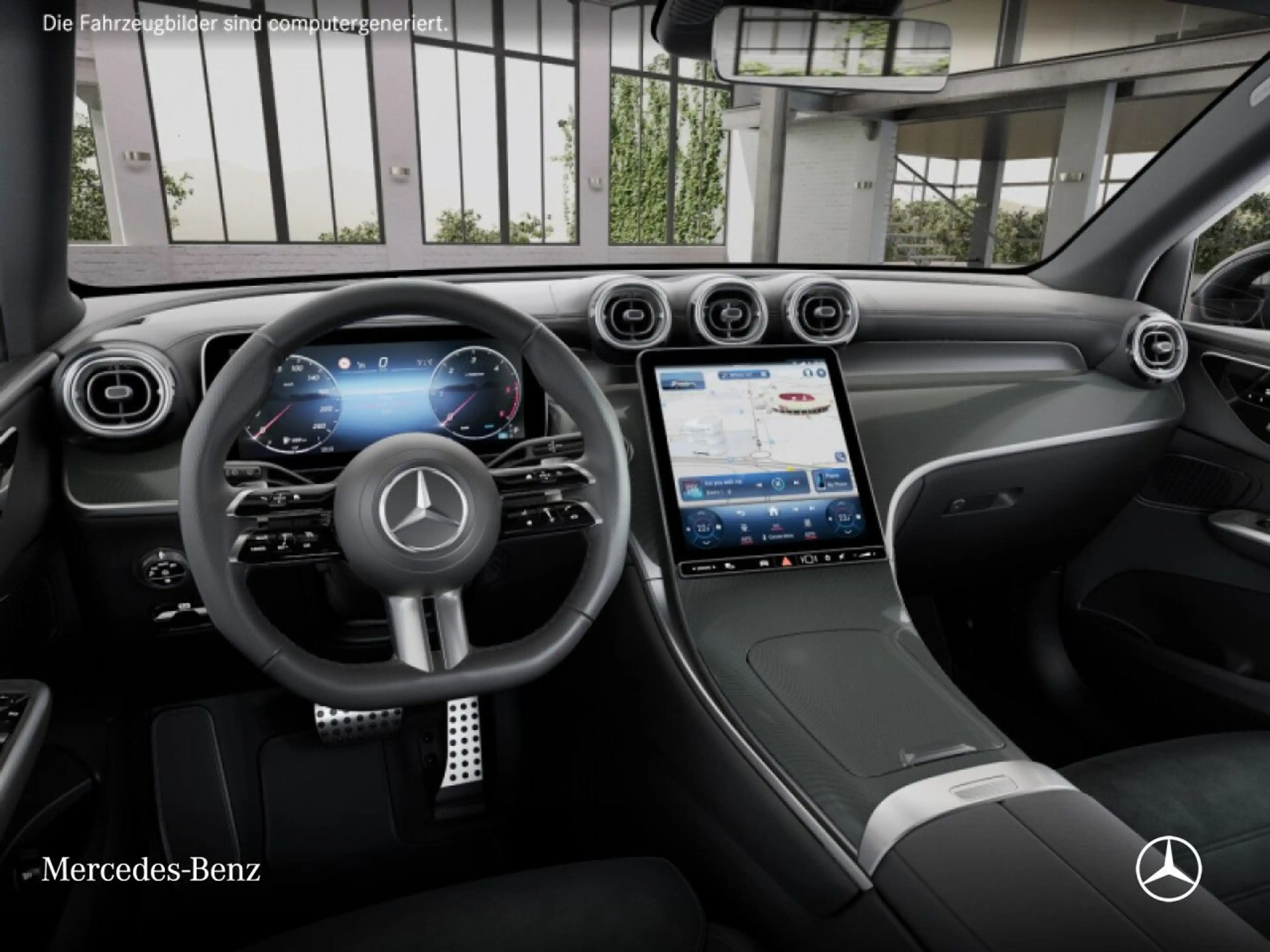 Mercedes-Benz GLC 220 d 4M AMG+NIGHT+PANO+360+AHK+LED+TOTW+9G — photo 9