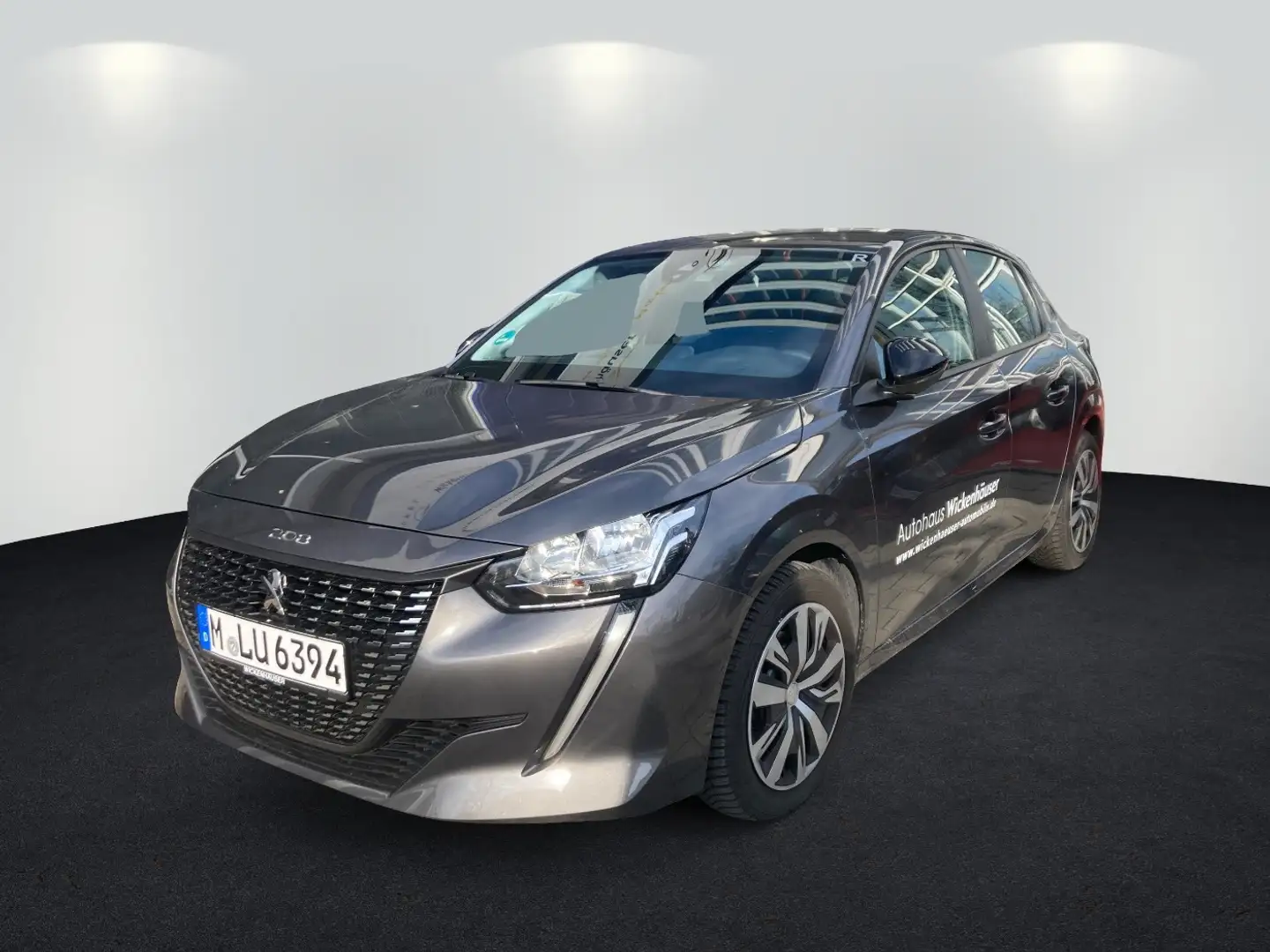 Peugeot 208 PureTech 100 Active Pack SHZ Navi SpurH PDC Grau - 2