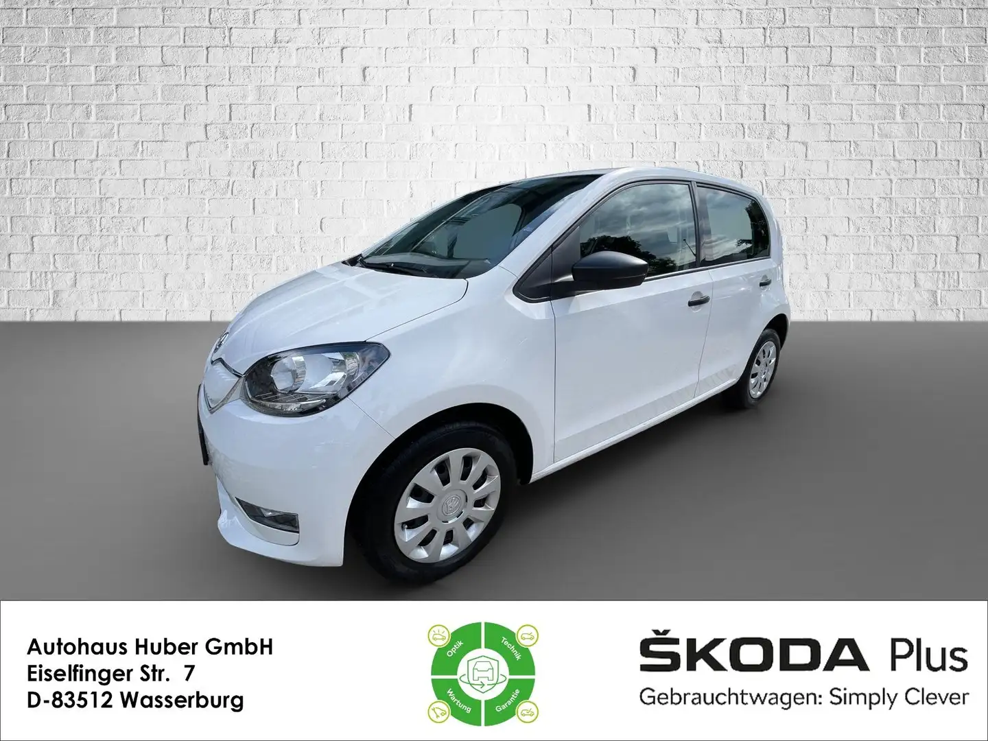 Skoda Citigo CITIGOe iV  Direktantrieb - Ambition Weiß - 1