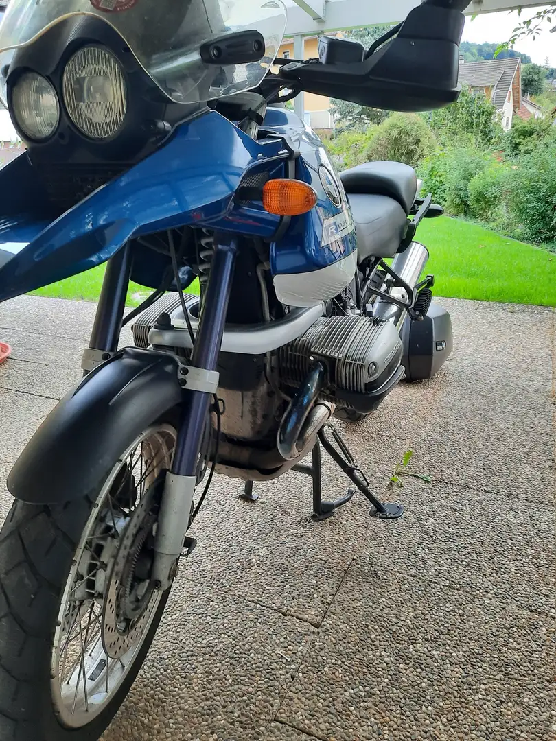 BMW R 1150 GS TÜV und Insp. neu, 2 Koffer + Tanktasche Modrá - 2