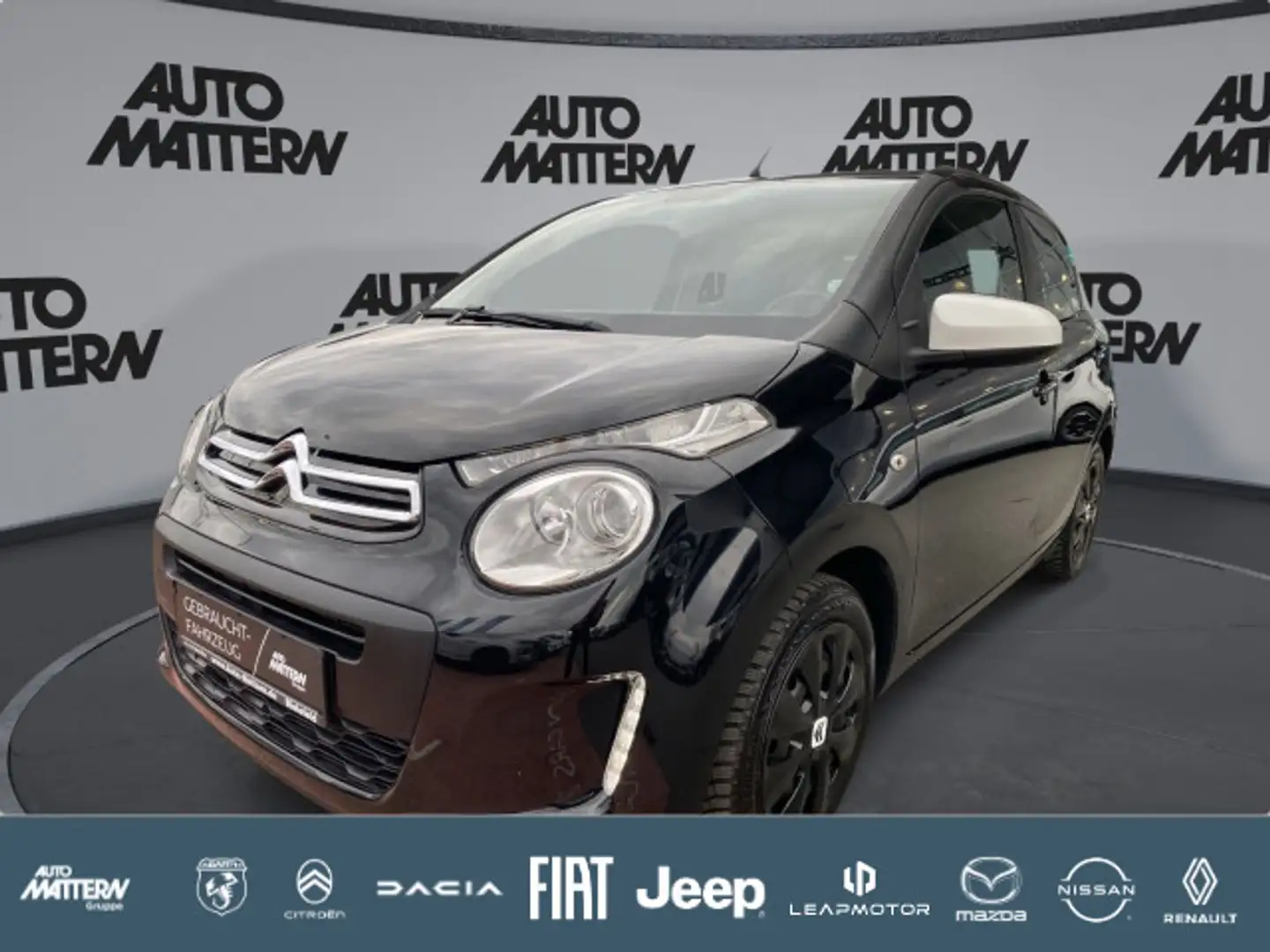 Citroen C1 AC|Einparkhilfe|Kamera|LED|Bluetooth|ISOFIX Schwarz - 1