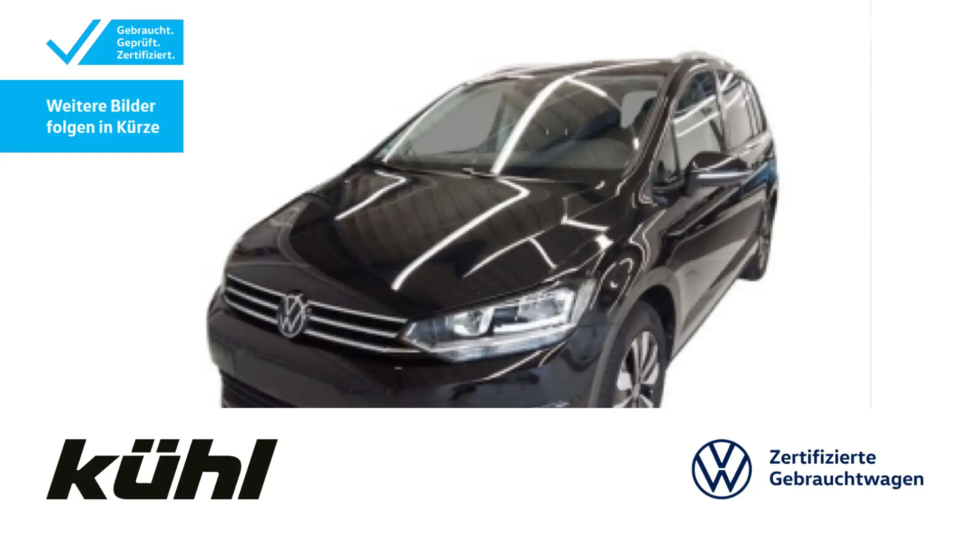 Volkswagen Touran 2.0 TDI DSG Move ACC App Navi AHK Schwarz - 1