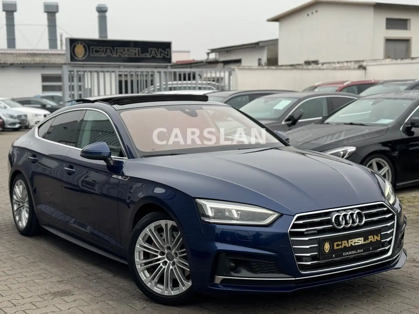 Audi A5 Sportback 3.0 TDI S LINE QUATTRO VIRTUAL+B&O Blauw - 1