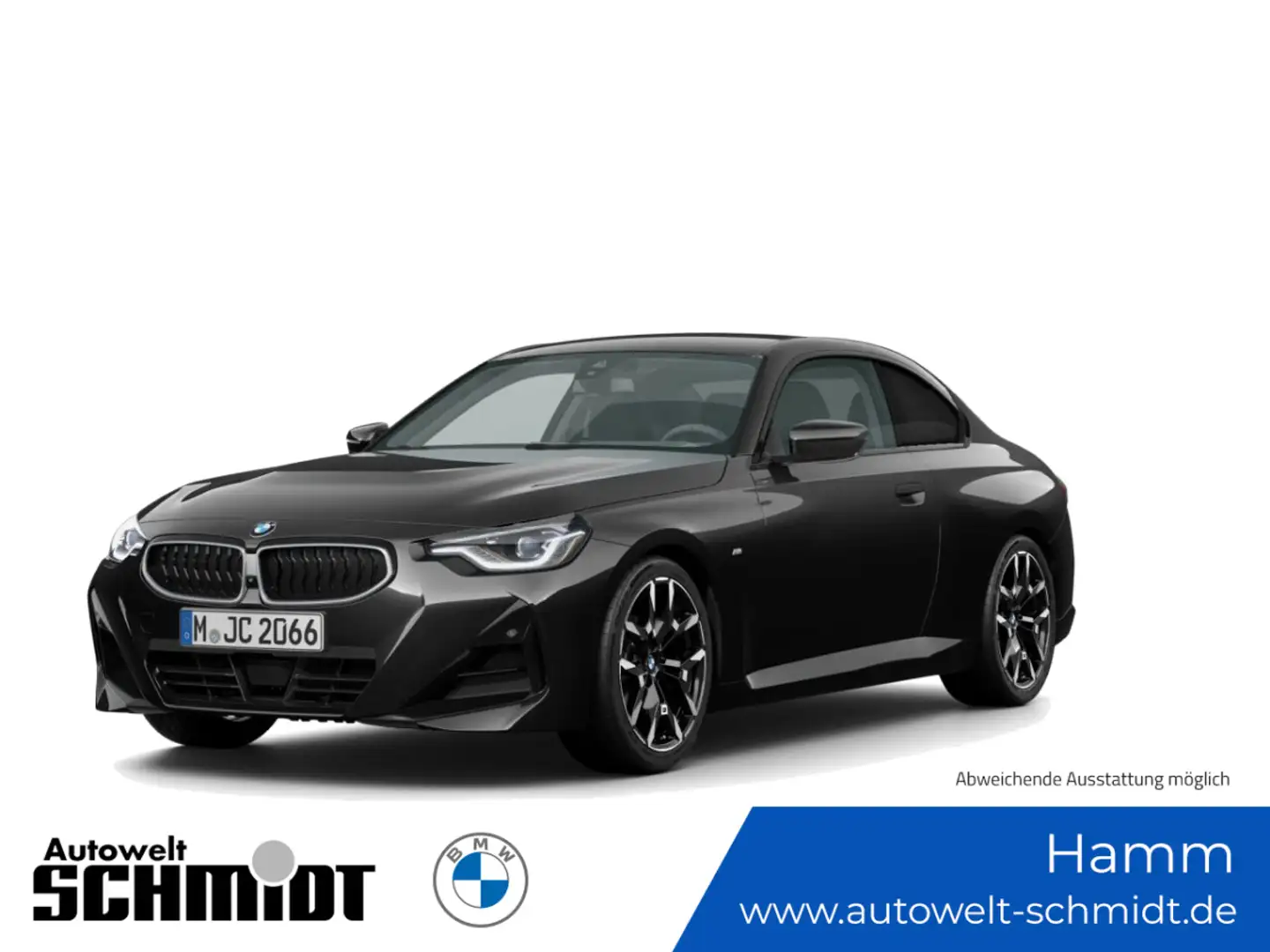 BMW 230 i Coupe M Sport + GARANTIE-bis-05.2030 Schwarz - 1
