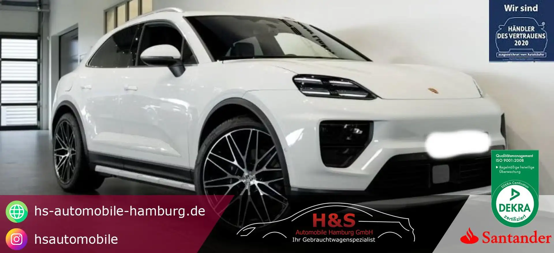 Porsche Macan Electric Sound-System BOSE Weiß - 1