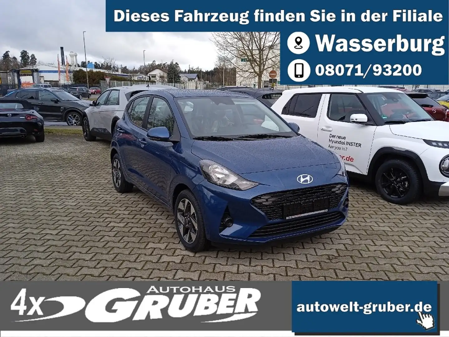 Hyundai i10 1.2 Benzin (79 PS) Trend+Navigation
Albastru - 1