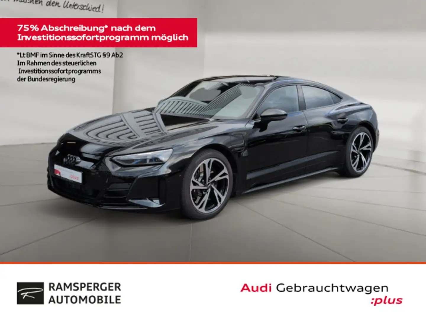 Audi RS e-tron GT Matrix-Laser Pano Luft 360° B&O Schwarz - 1