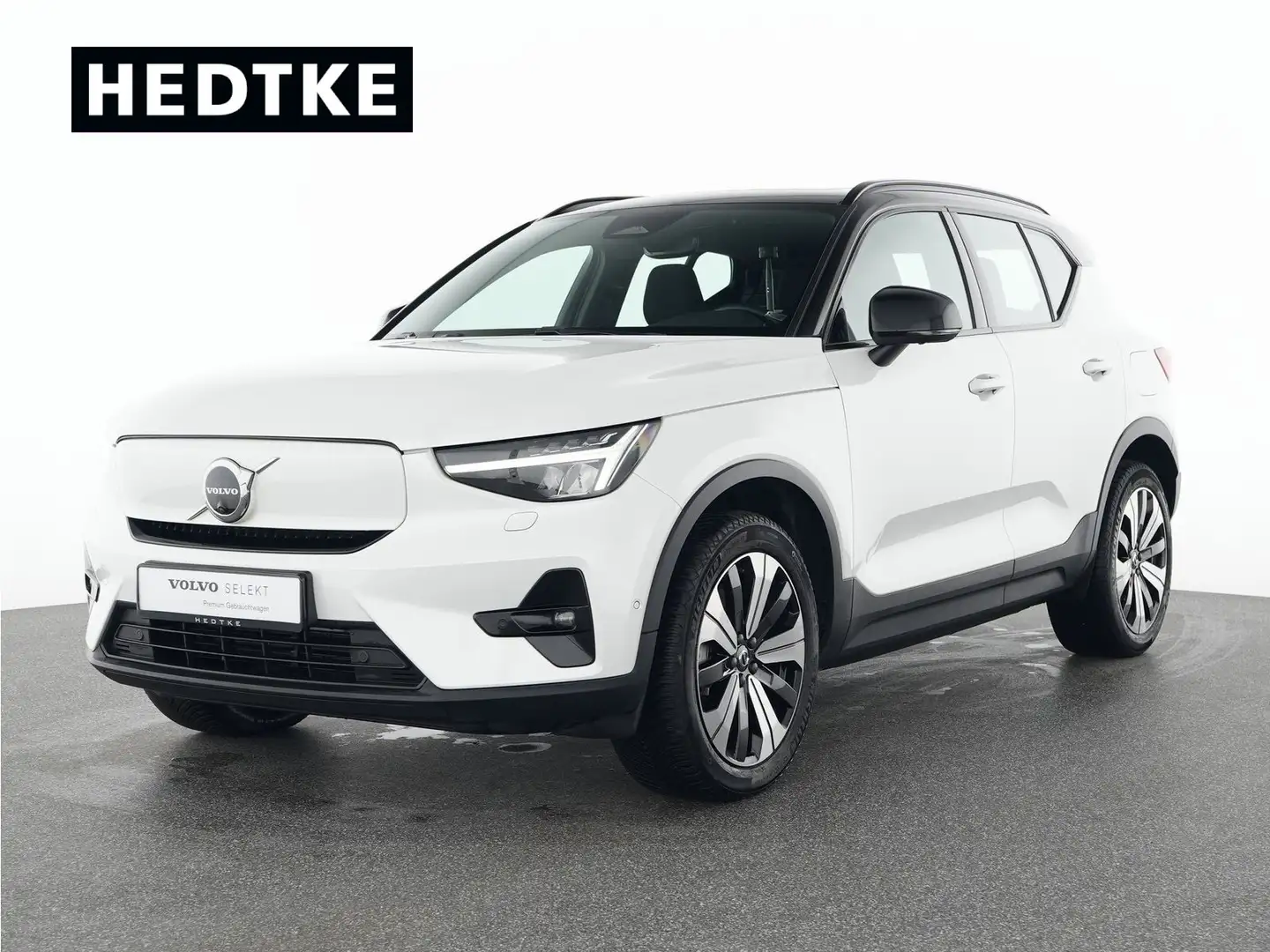 Volvo XC40 Recharge Ultimate 19"+AHK+WINTER-PAKET Weiß - 1