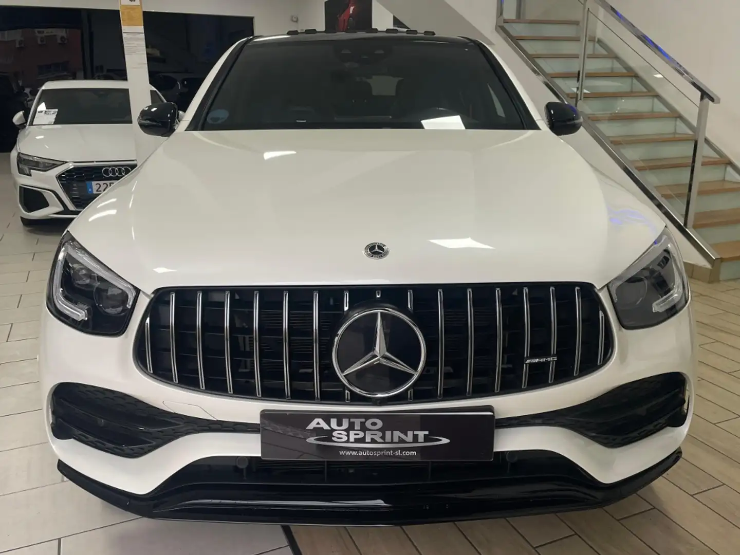 Mercedes-Benz GLC 43 AMG Coupé 4Matic Speedshift TCT 9G Blanc - 2