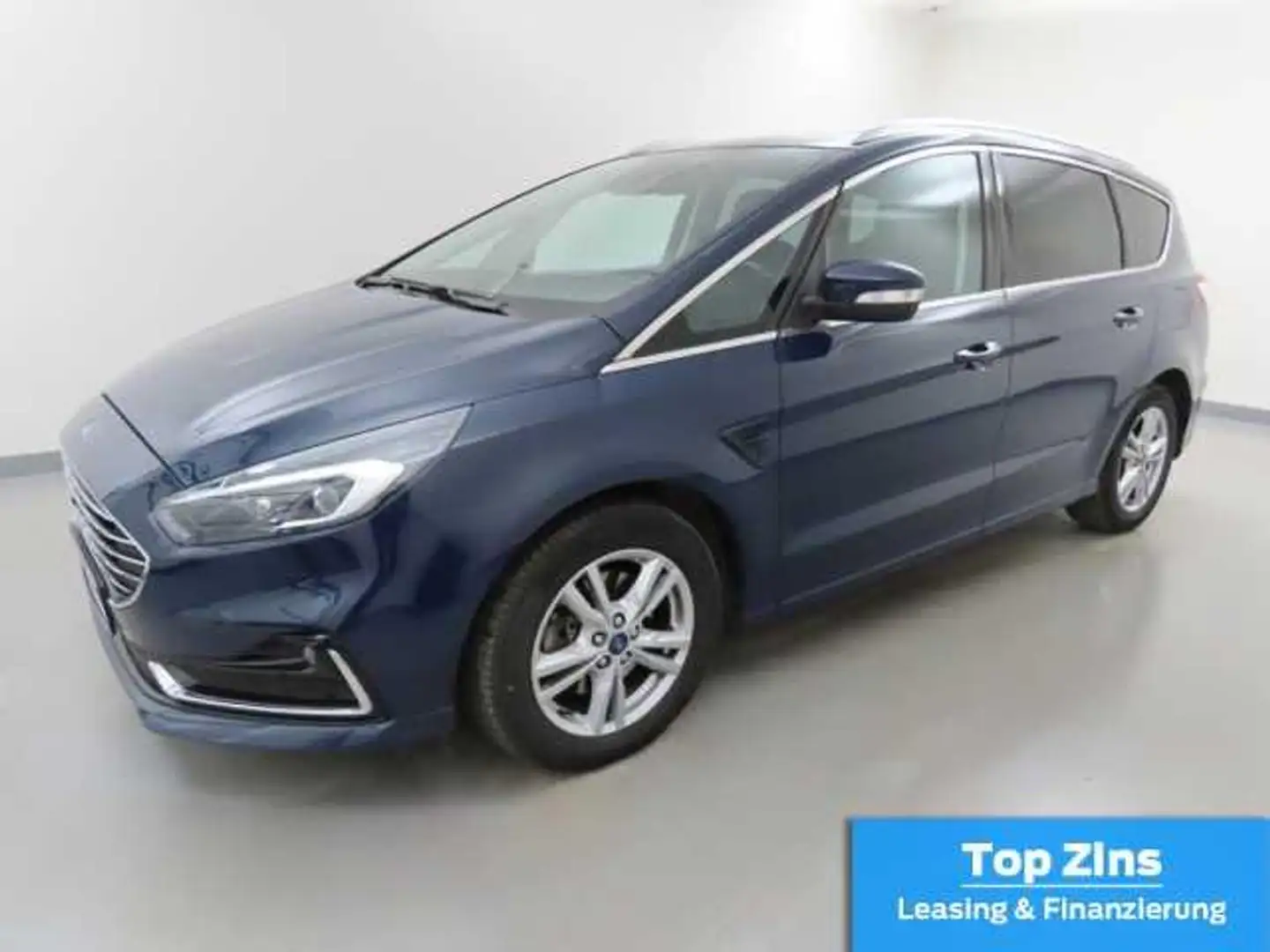 Ford S-Max 2.0 EcoBlue Titanium LED+ACC+AHK Niebieski - 2