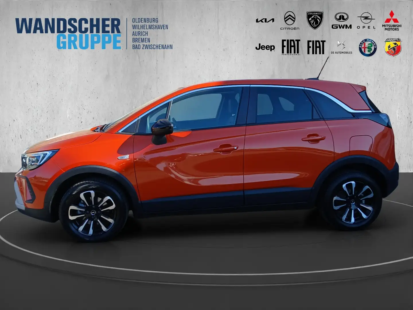 Opel Crossland Business Elegance1.5 D +Navi+Kam.+SHZ Oranžová - 2