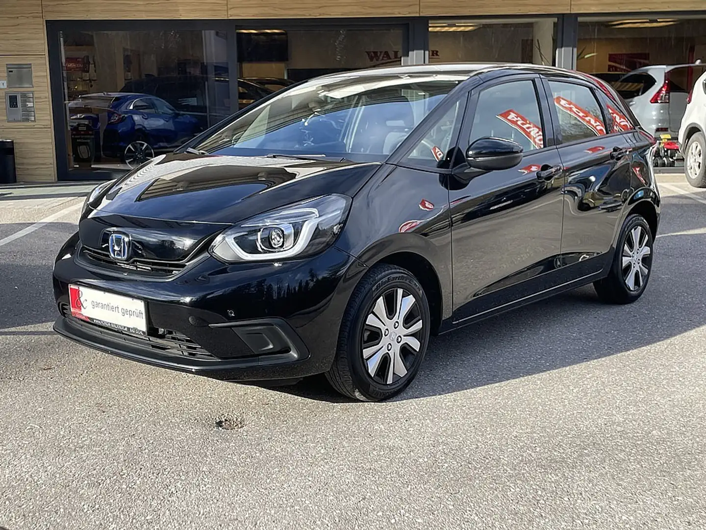 Honda Jazz 1,5 i-MMD Hybrid Elegance Aut. Schwarz - 1