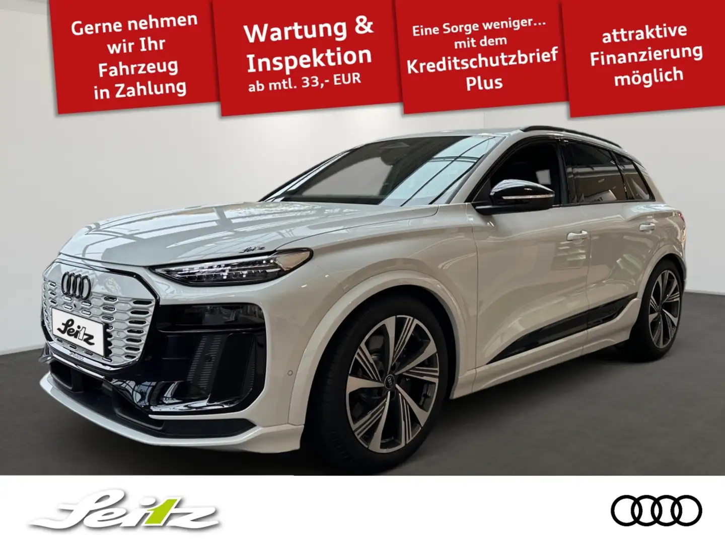 Audi SQ6 e-tron quattro *B&O*HEAD-UP*PANO*NAVI* Alb - 1