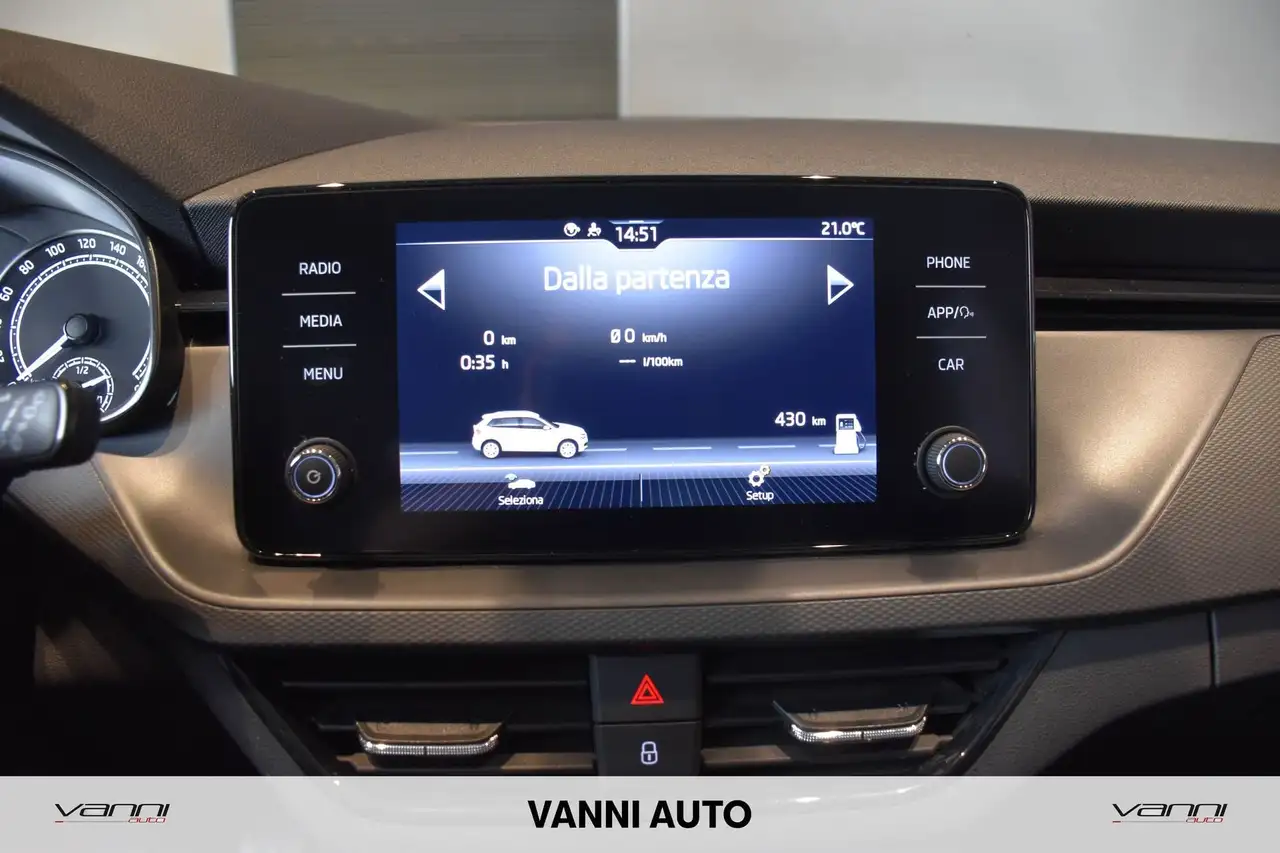 Skoda Kamiq 1.0 TSI 95CV Ambition USATO CERTIFICATO, миниатюра 16