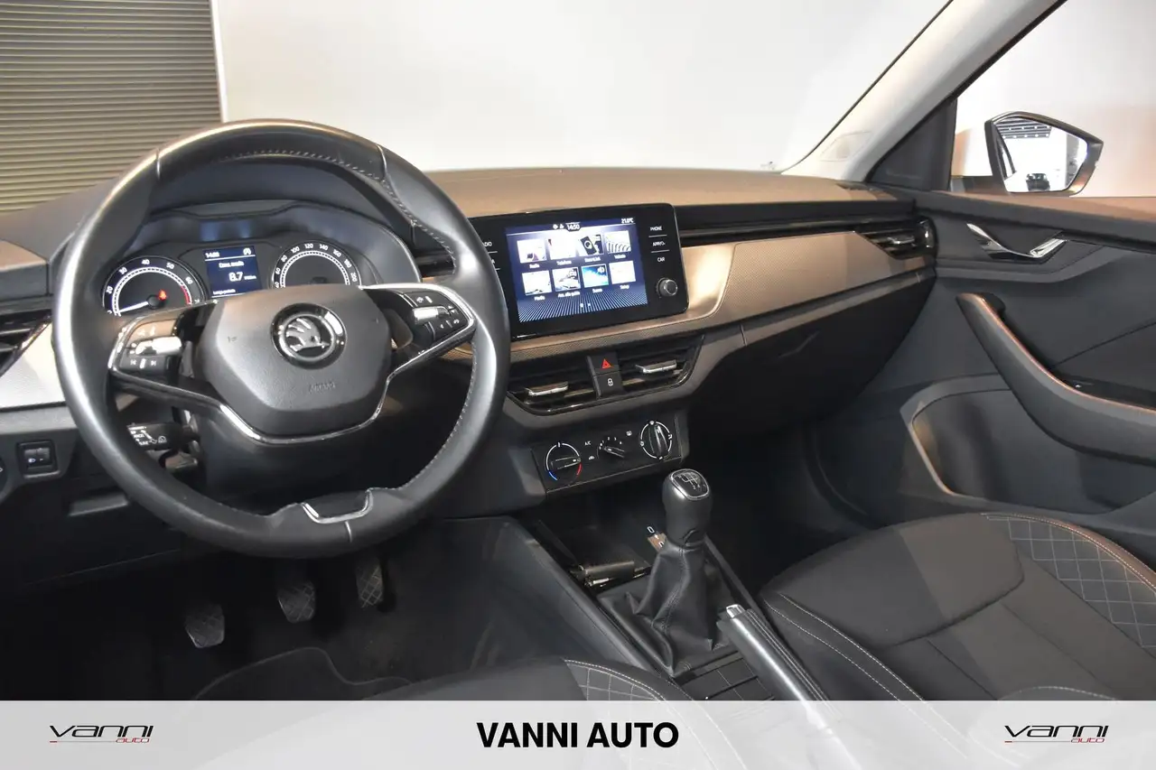 Skoda Kamiq 1.0 TSI 95CV Ambition USATO CERTIFICATO, миниатюра 12