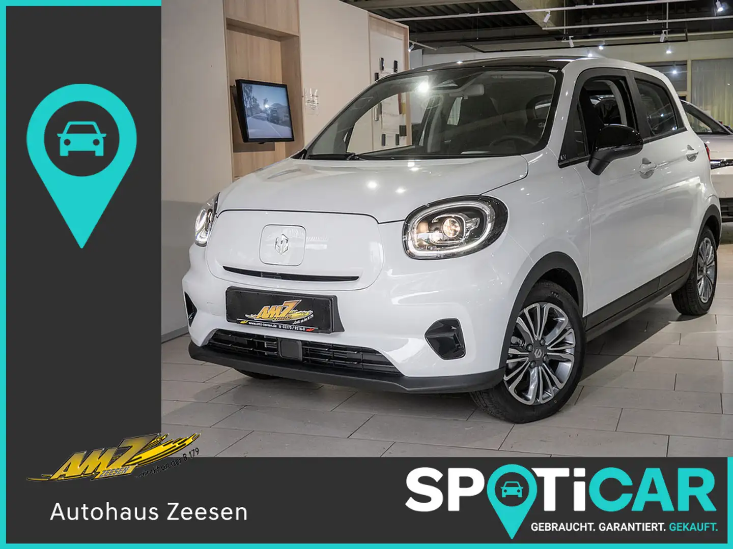 Leapmotor T03 70 kW BEV KLIMA KAMERA PANORAMADACH ACC Blanc - 1