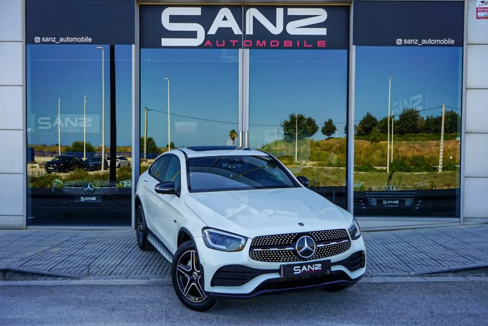 Mercedes-Benz GLC 300 Coupé 300de 4Matic Blanco - 1