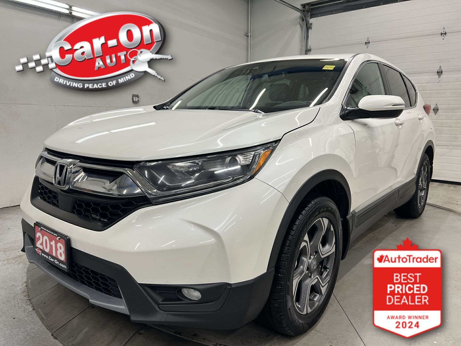 White 2018 Honda CR-V EX-L AWD SUV / Crossover All-Wheel Drive Automatic