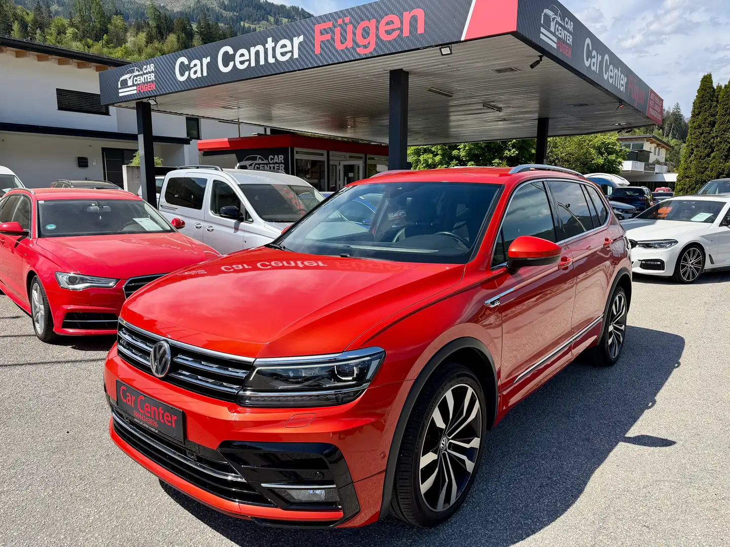 Volkswagen Tiguan Allspace R- Line Highline 4Motion DSG Orange - 1
