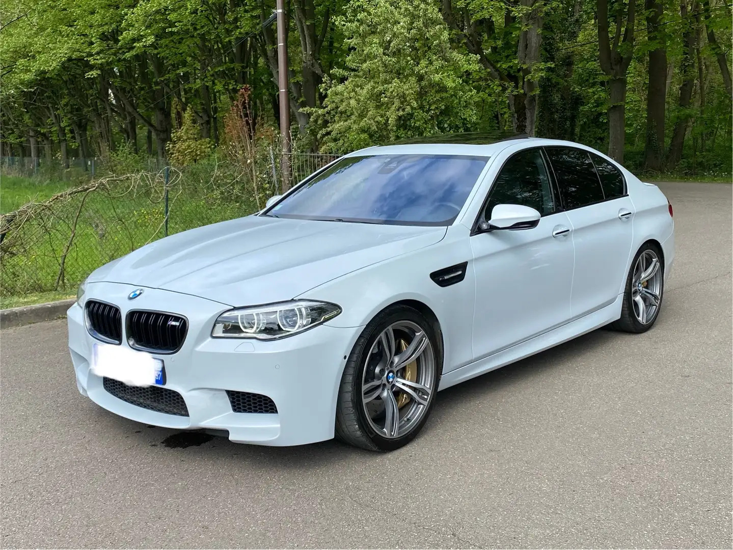 BMW M5 Competition Biały - 1