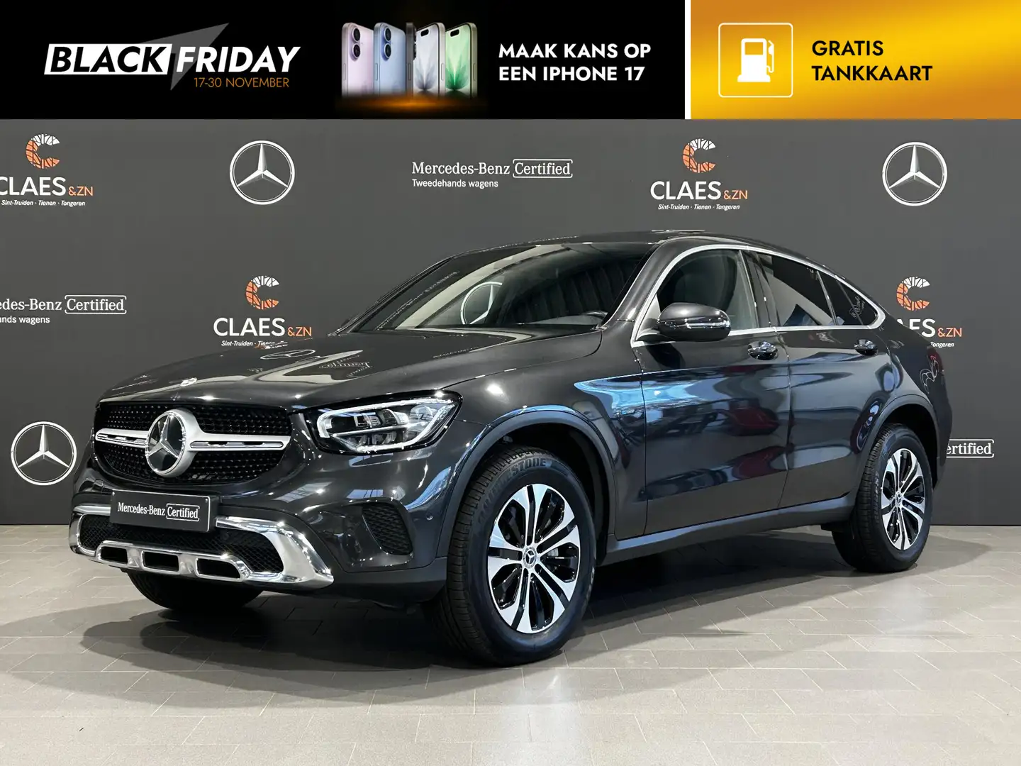 Mercedes-Benz GLC 300 300de Coupé 4MATIC Luxury Line DOS 6686 Grigio - 1