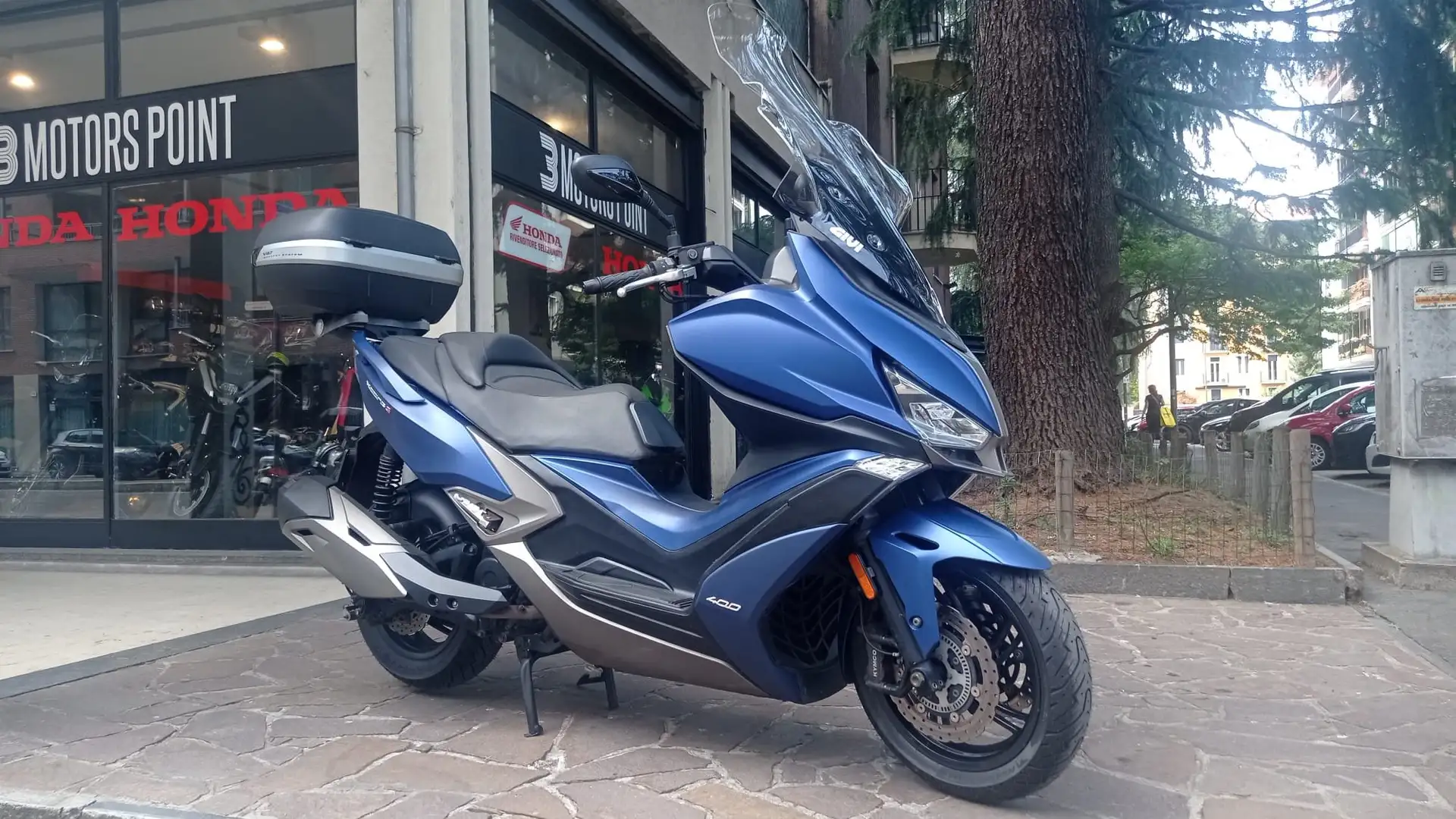 Kymco Xciting 400i S ABS Albastru - 1