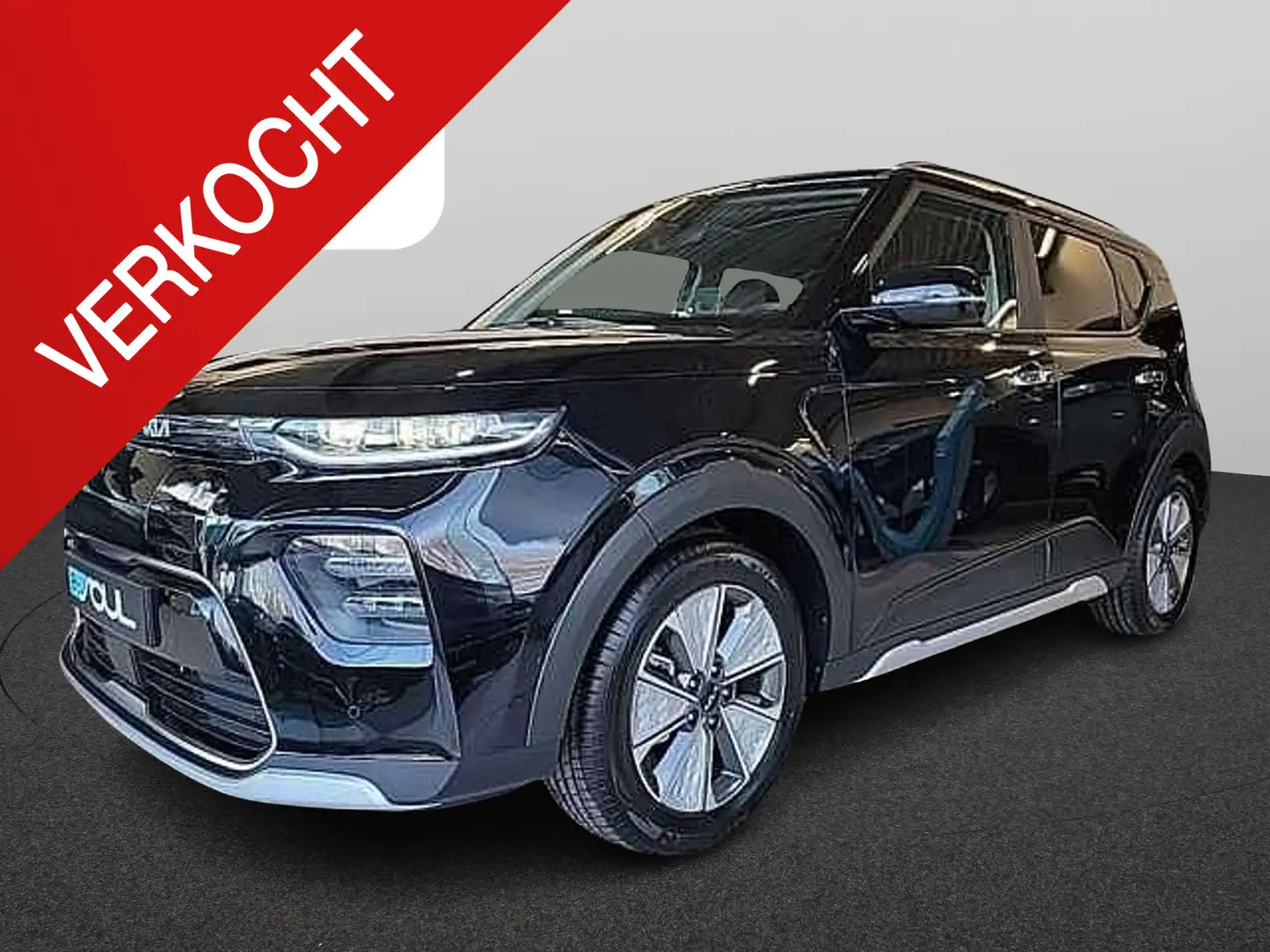 Kia Soul EV 64 kWh Pulse *** €13.720 STOCKVOORDEEL *** Kia Černá - 1